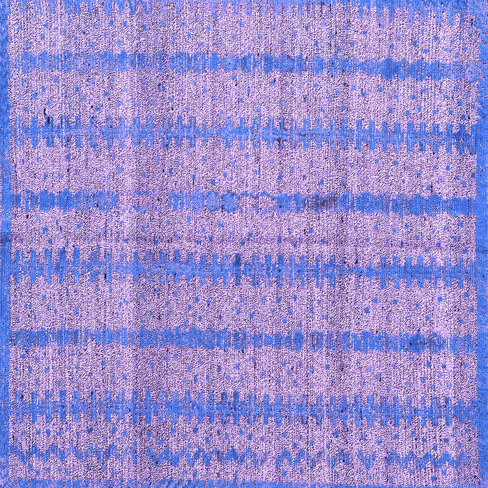 Square Abstract Purple Modern Rug, abs4360pur