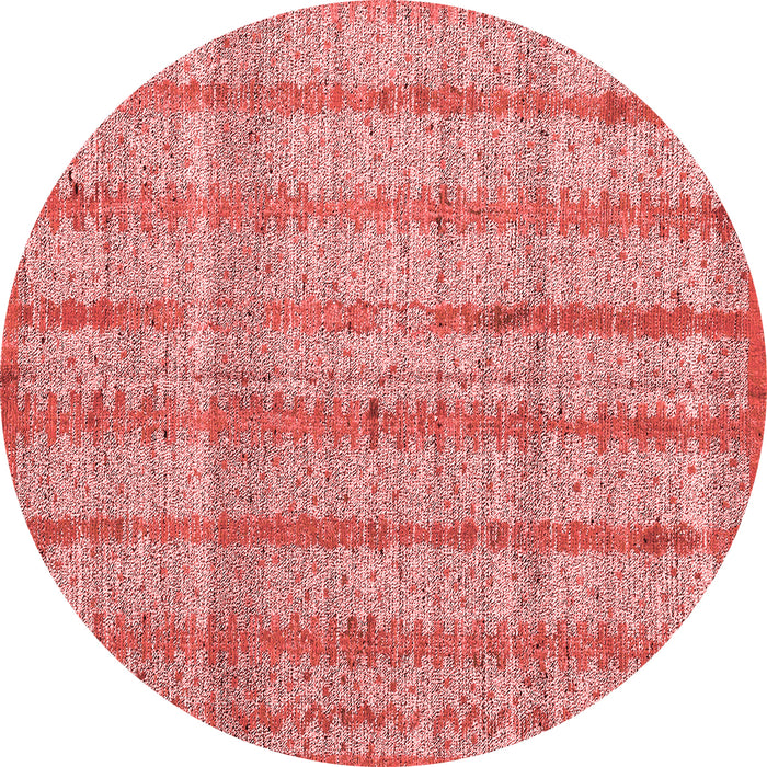 Machine Washable Abstract Red Modern Rug, wshabs4360red