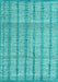 Abstract Turquoise Modern Rug, abs4360turq