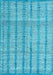 Abstract Light Blue Modern Rug, abs4360lblu