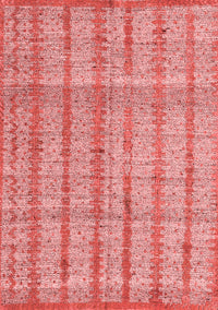 Abstract Red Modern Rug, abs4360red