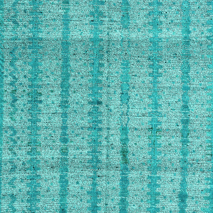 Machine Washable Abstract Turquoise Modern Area Rugs, wshabs4360turq