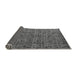 Sideview of Abstract Gray Modern Rug, abs4361gry