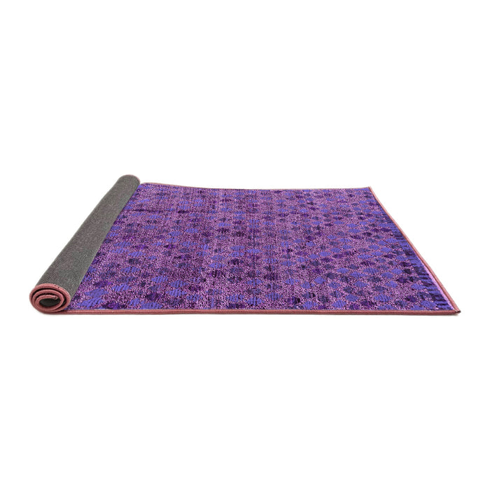 Sideview of Abstract Pink Modern Rug, abs4361pnk
