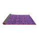 Sideview of Abstract Pink Modern Rug, abs4361pnk