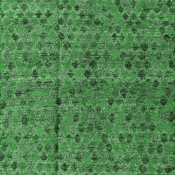 Machine Washable Abstract Emerald Green Modern Area Rugs, wshabs4361emgrn