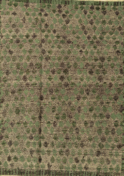 Abstract Brown Modern Rug, abs4361brn