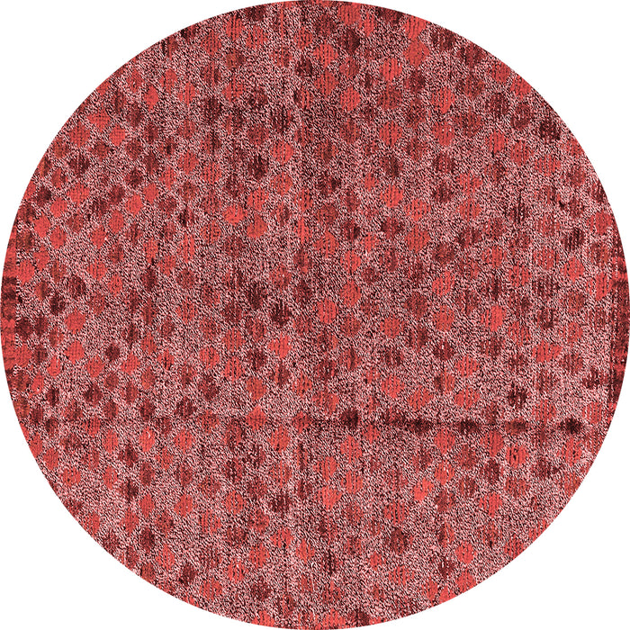 Abstract Red Modern Rug, abs4361red
