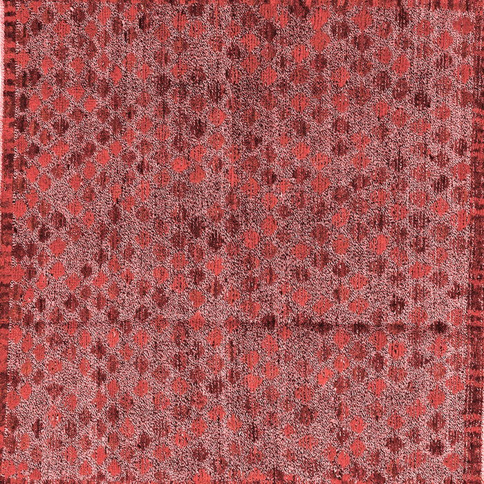 Machine Washable Abstract Red Modern Rug, wshabs4361red