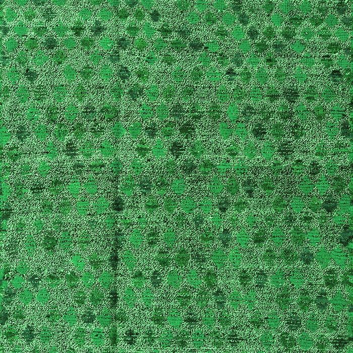 Machine Washable Abstract Green Modern Area Rugs, wshabs4361grn