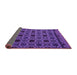 Sideview of Abstract Purple Modern Rug, abs4362pur