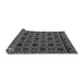 Sideview of Abstract Gray Modern Rug, abs4362gry