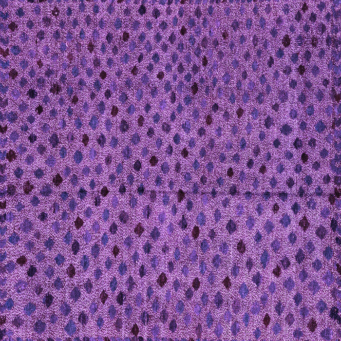 Square Machine Washable Abstract Purple Modern Area Rugs, wshabs4363pur