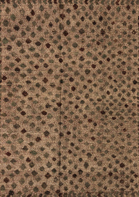 Abstract Brown Modern Rug, abs4363brn