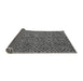 Sideview of Abstract Gray Modern Rug, abs4363gry