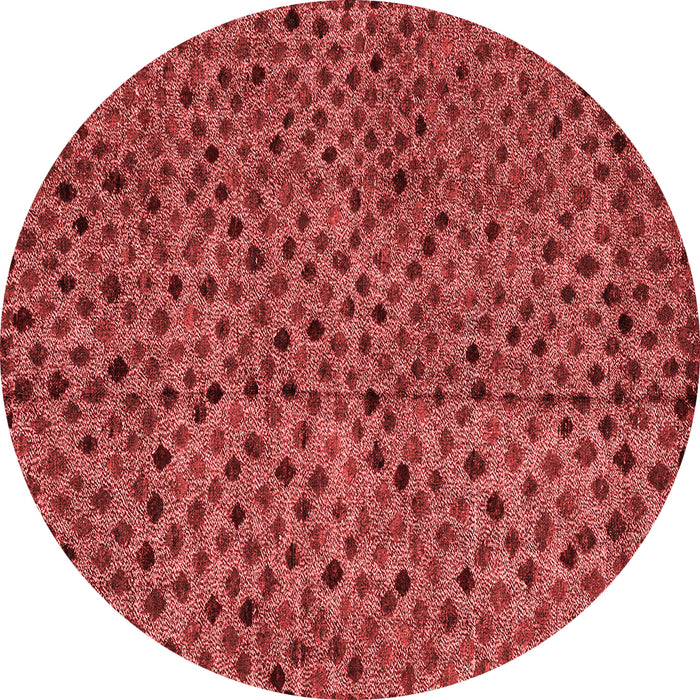 Machine Washable Abstract Red Modern Rug, wshabs4363red