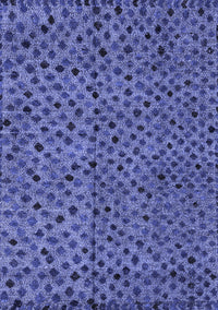 Abstract Blue Modern Rug, abs4363blu