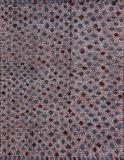 Abstract Burgundy Brown Modern Rug, abs4363