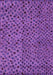 Machine Washable Abstract Purple Modern Area Rugs, wshabs4363pur