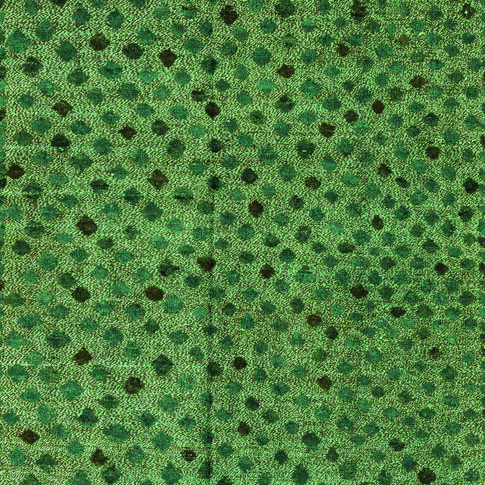 Machine Washable Abstract Green Modern Area Rugs, wshabs4363grn