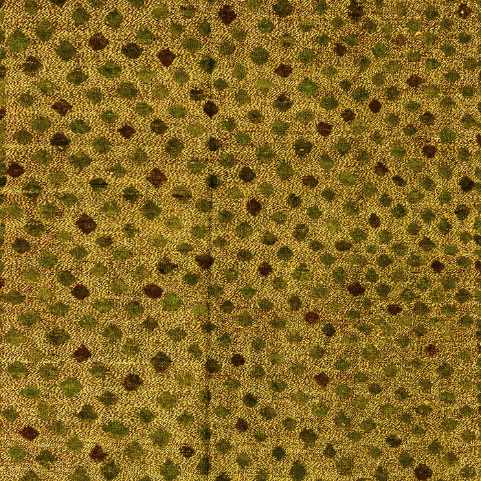 Abstract Yellow Modern Rug, abs4363yw