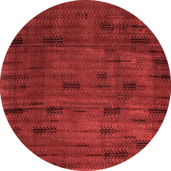 Machine Washable Persian Red Bohemian Rug, wshabs4364red