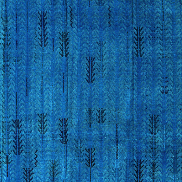 Machine Washable Persian Light Blue Bohemian Rug, wshabs4364lblu