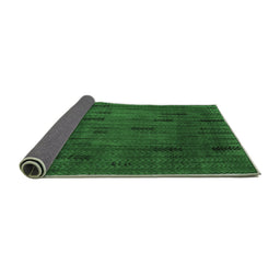 Sideview of Persian Emerald Green Bohemian Rug, abs4364emgrn