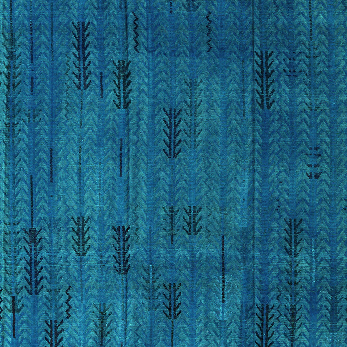 Machine Washable Persian Turquoise Bohemian Area Rugs, wshabs4364turq