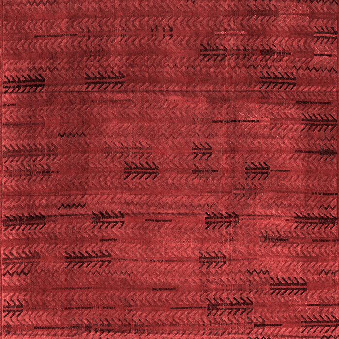 Machine Washable Persian Red Bohemian Rug, wshabs4364red