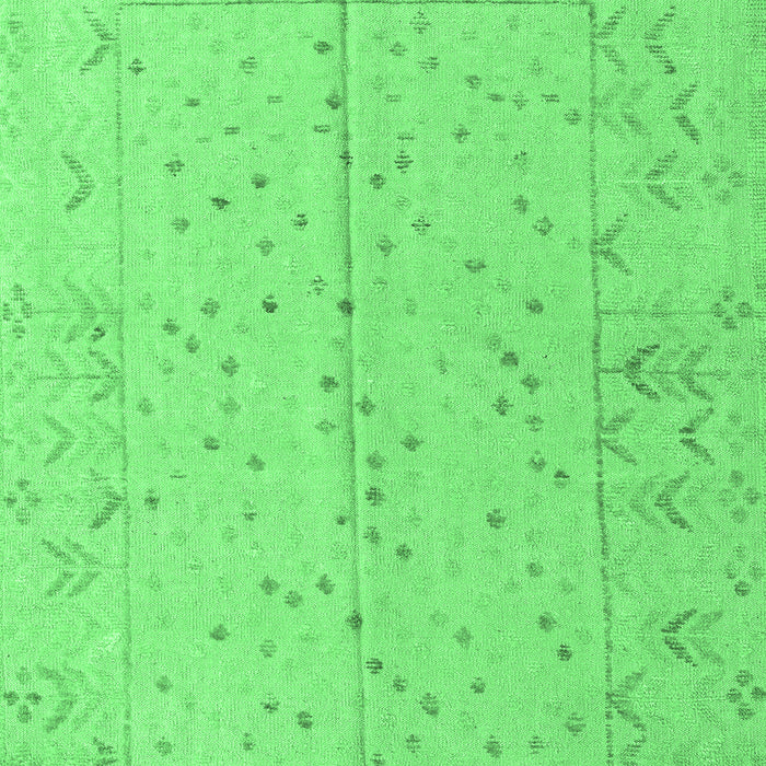 Abstract Emerald Green Modern Rug, abs4365emgrn