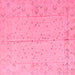 Square Abstract Pink Modern Rug, abs4365pnk