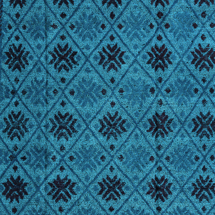 Abstract Light Blue Modern Rug, abs4366lblu