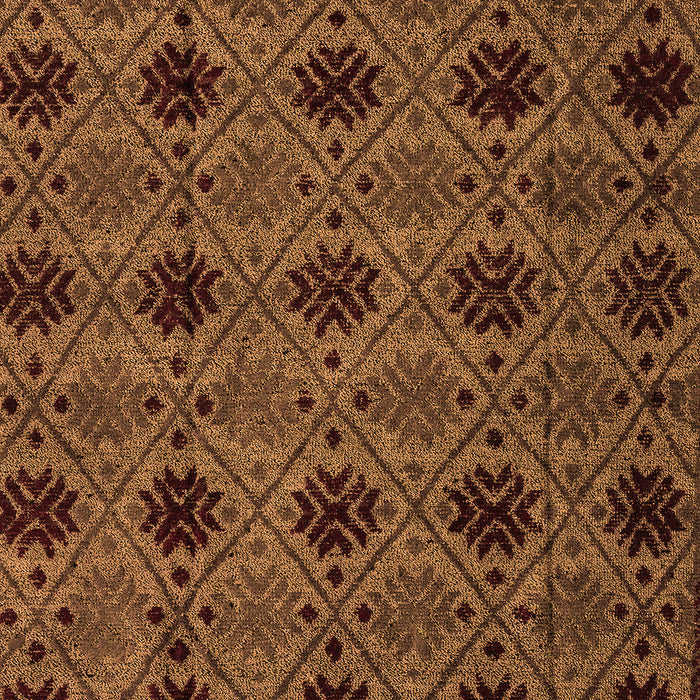 Machine Washable Abstract Orange Modern Area Rugs, wshabs4366org