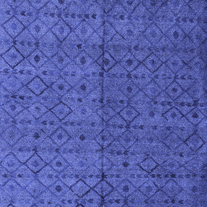 Abstract Blue Modern Rug, abs4367blu