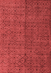 Abstract Red Modern Rug, abs4367red