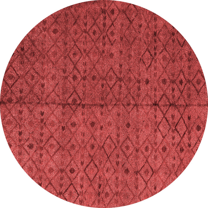 Machine Washable Abstract Red Modern Rug, wshabs4367red