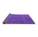 Sideview of Abstract Purple Modern Rug, abs4367pur