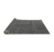 Sideview of Abstract Gray Modern Rug, abs4367gry