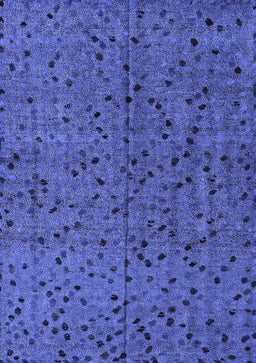 Abstract Blue Modern Rug, abs4368blu