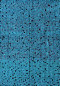 Abstract Light Blue Modern Rug, abs4368lblu