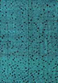 Abstract Turquoise Modern Rug, abs4368turq