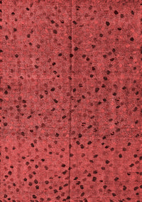 Abstract Red Modern Rug, abs4368red