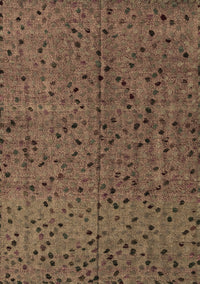 Abstract Brown Modern Rug, abs4368brn