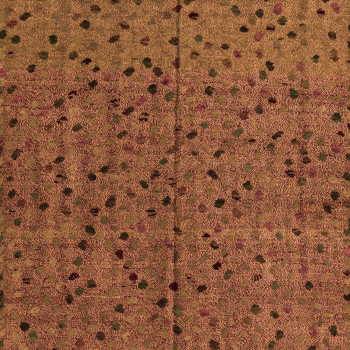 Abstract Orange Modern Rug, abs4368org