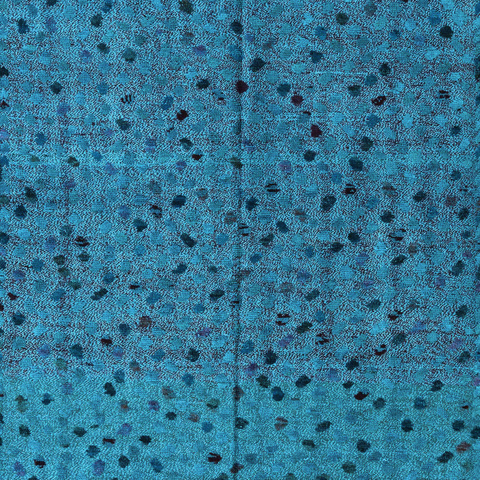 Machine Washable Abstract Light Blue Modern Rug, wshabs4368lblu