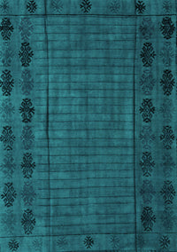 Abstract Turquoise Modern Rug, abs4369turq