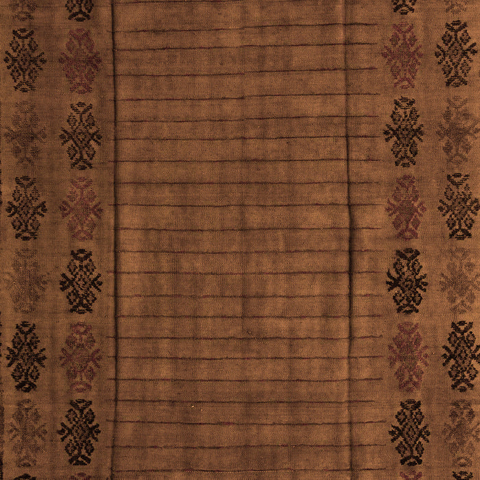 Abstract Orange Modern Rug, abs4369org