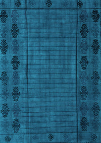 Abstract Light Blue Modern Rug, abs4369lblu