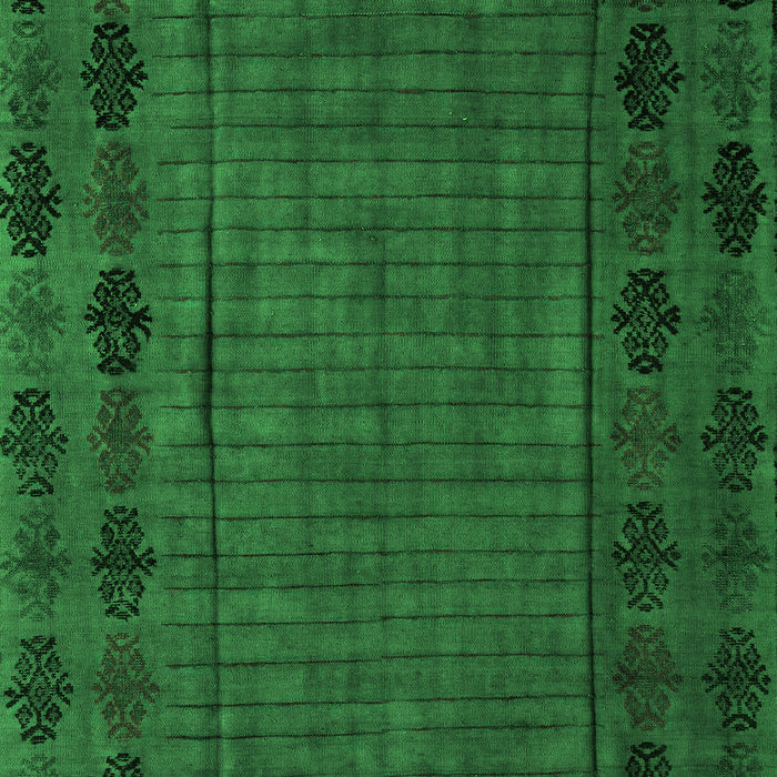 Abstract Green Modern Rug, abs4369grn